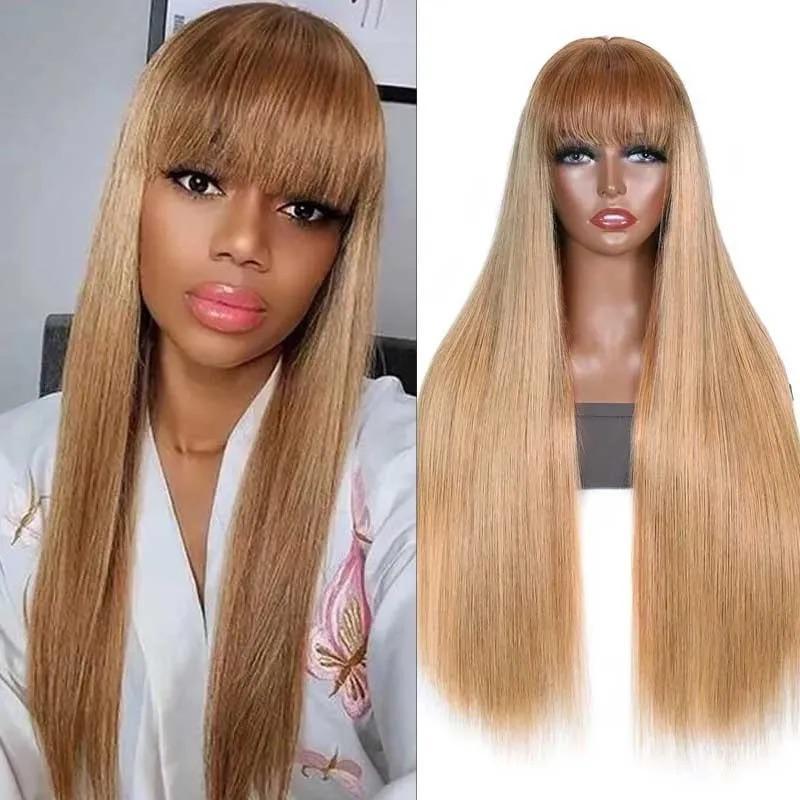 Golden Wheat Color Wig