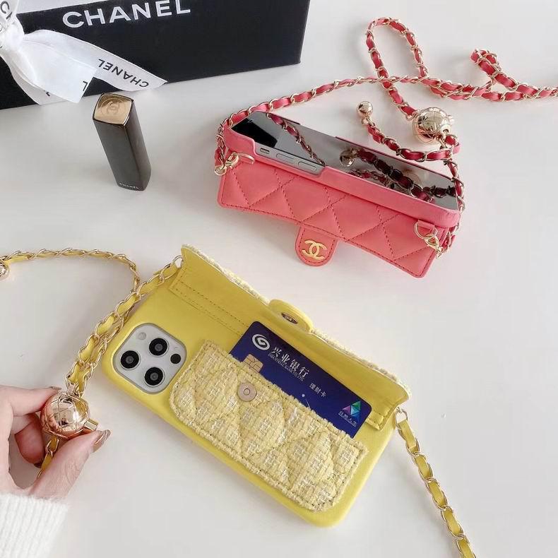 Chanel Classic Case For Iphone Xii Pro Max With Chain