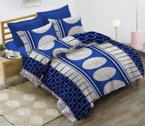 Good Quality BB Normal cotton bedsheet with 4 pillow cases