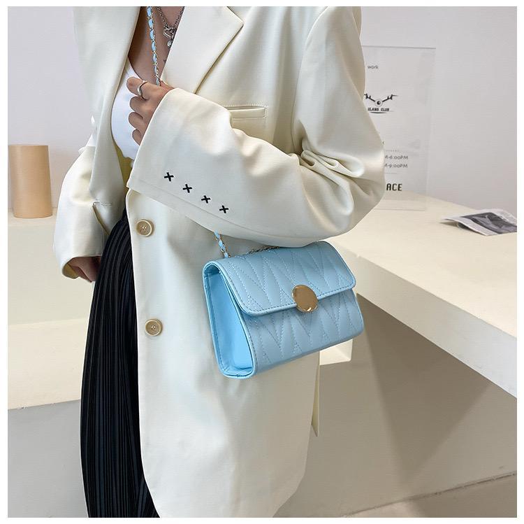 New Fashion Casual Rhombus Simple Square Crossbag