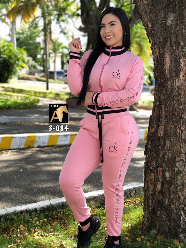 calvin klein tracksuit pink