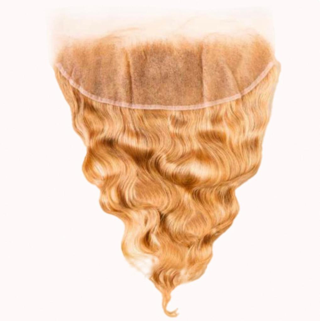 Bloomzon Virgin Dark blonde Indian Loose Wave Lace Frontal