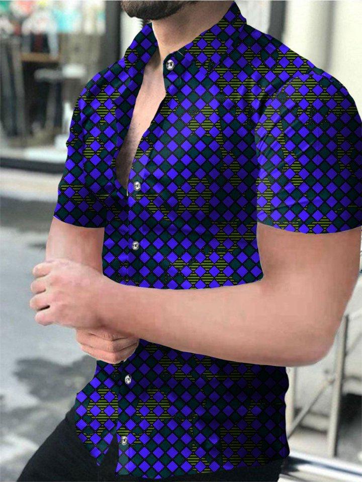 Authentic Men's Summer Casual Short Sleeve Shirts