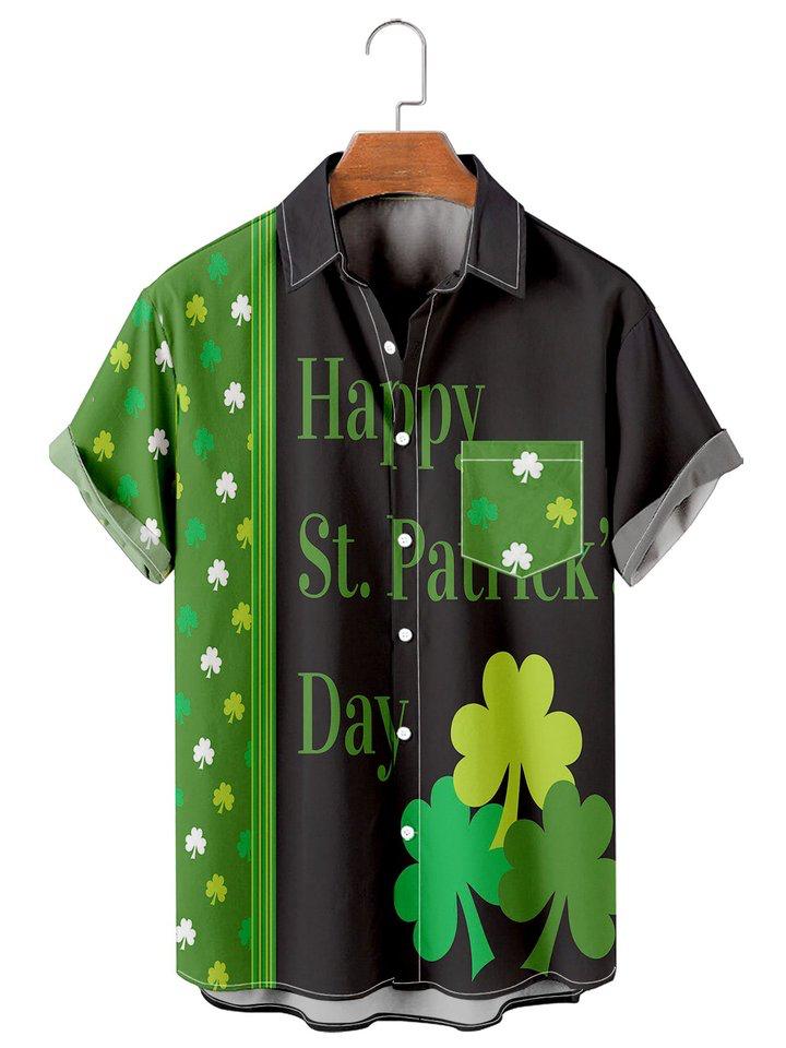 Designer Summer Men's Short Sleeve Shirt