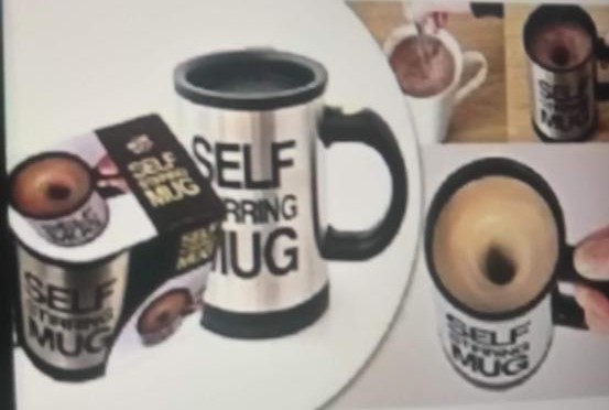 Automated Self Stirring  Mug