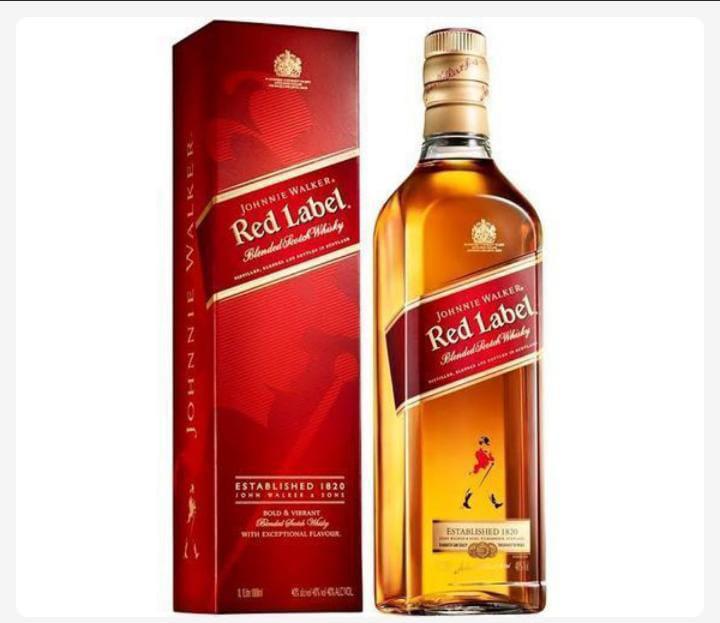 Johnnie walker red label Scotch whiskey -70cl