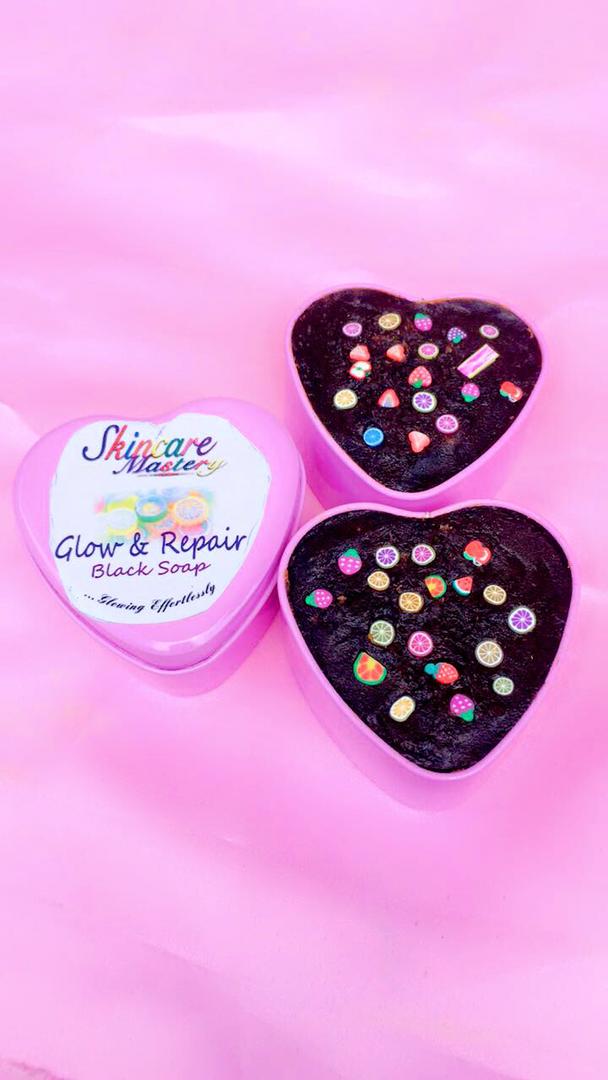 Skincare Mastery Glow and Repair Black Soap
