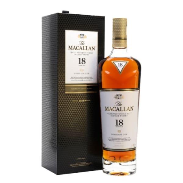 The Macalan 18 years-70cl-6 bottles