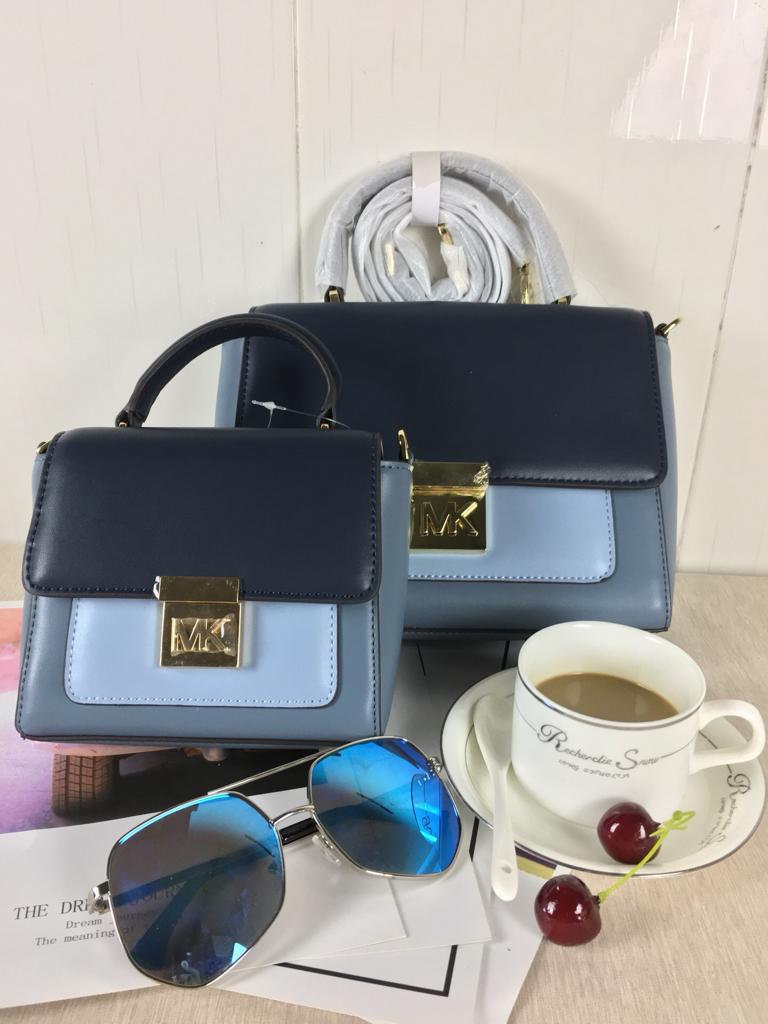 Solid color Michael Kors bags 22.5-15.5-8.5cm 15.5-12.5-6.5cm 8 for ladies