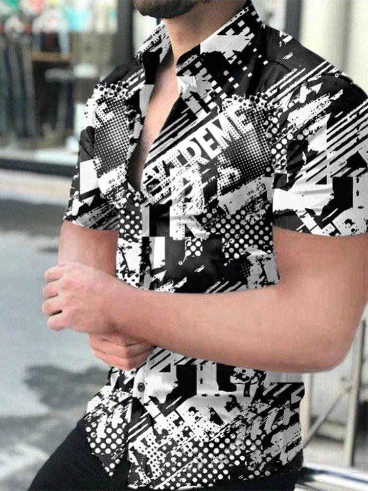 Short Sleeve Summer Men's Shirts