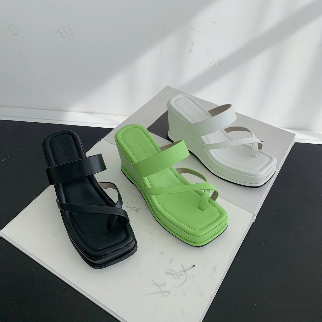 thin strap platform sandals