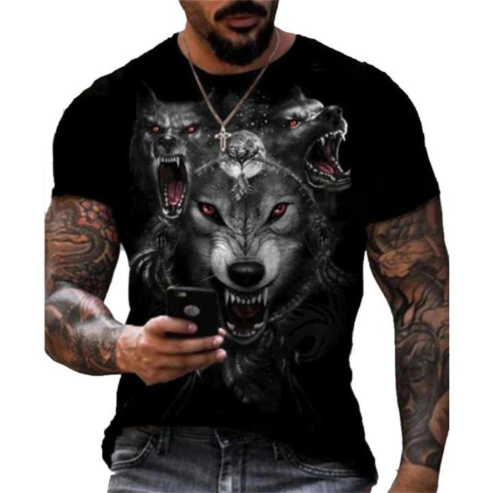 3D Graphic Printed Short Sleeve Shirts Abstract Print