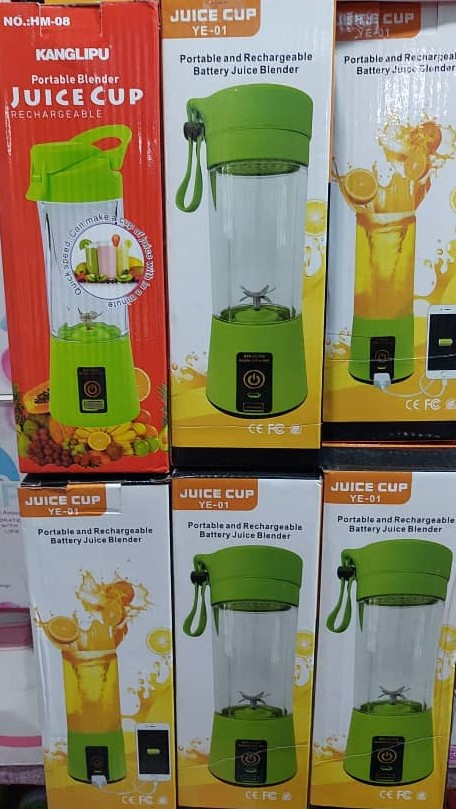 Portable and Recahrgable Battery Juice Blender 6 blades