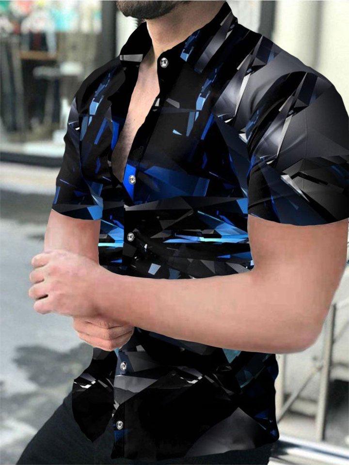 Designer Men's Casual Short Sleeve Shirt