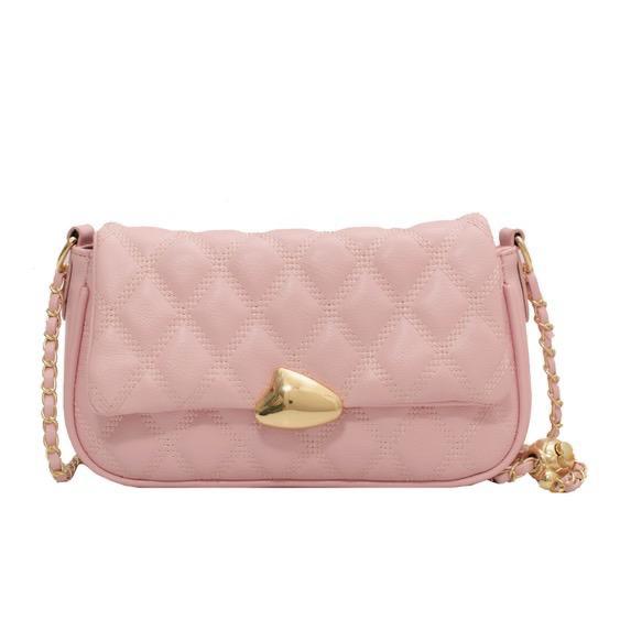 Lingge Chain Single Shoulder Messenger Bags