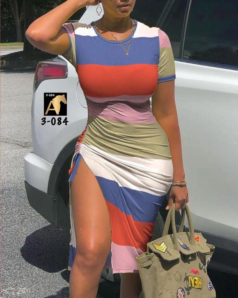 Bodycon Side Slit Dress