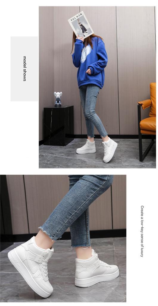 Winter Plus Velvet High-top Sneakers