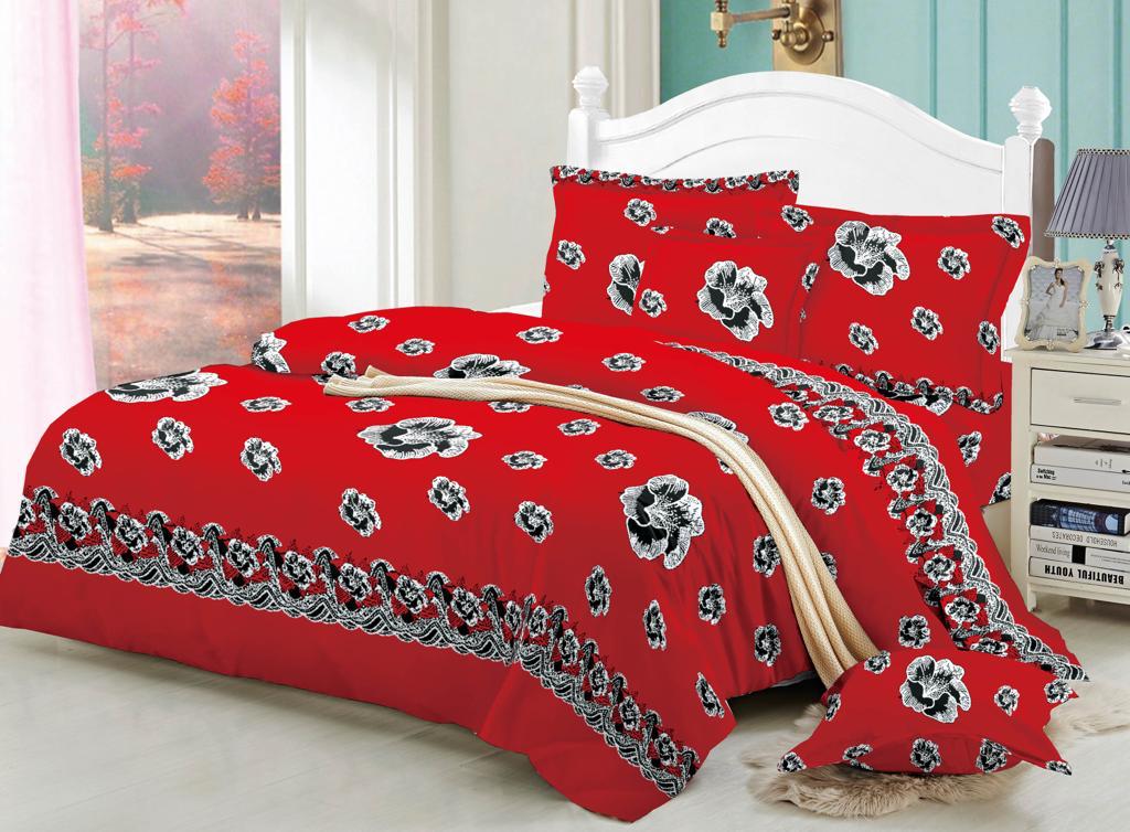 Superior BB Normal Cotton Bedsheet with 4 pillow cases