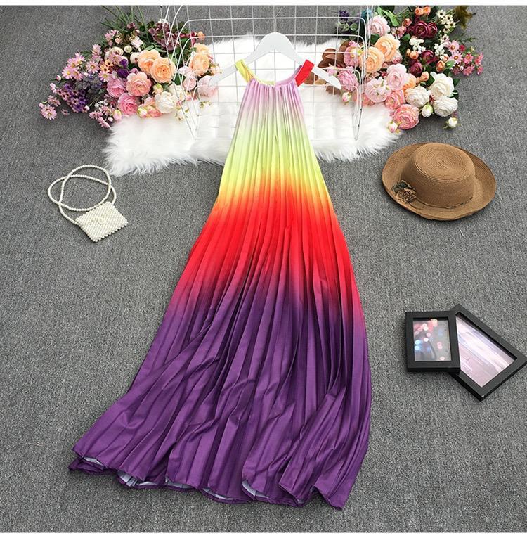 chinese dress ladies Sun & Rainbow Maxi Dress, Sweet Rainbow Dresses from Spool 72 main image 0