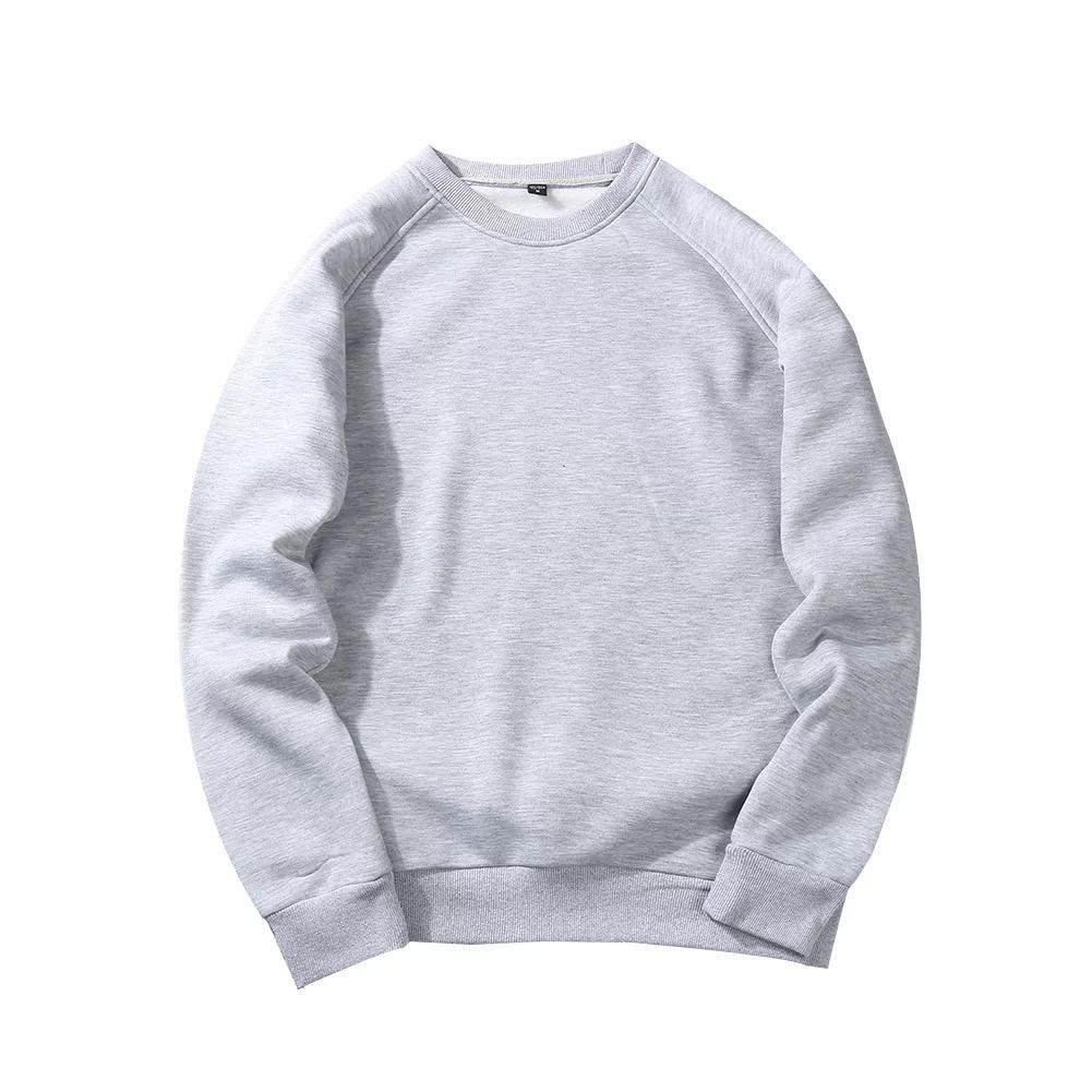LEO CHRISTISNO ROUND NECK MENS FLEECE SWEATER