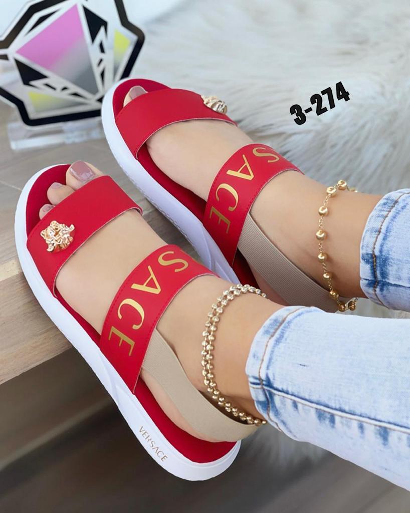 New Designed Versace Ladies casual Sandal-shoes