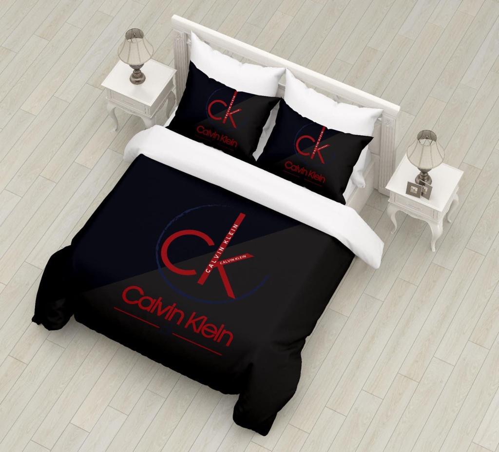 Calvin klein clearance bed sheet set