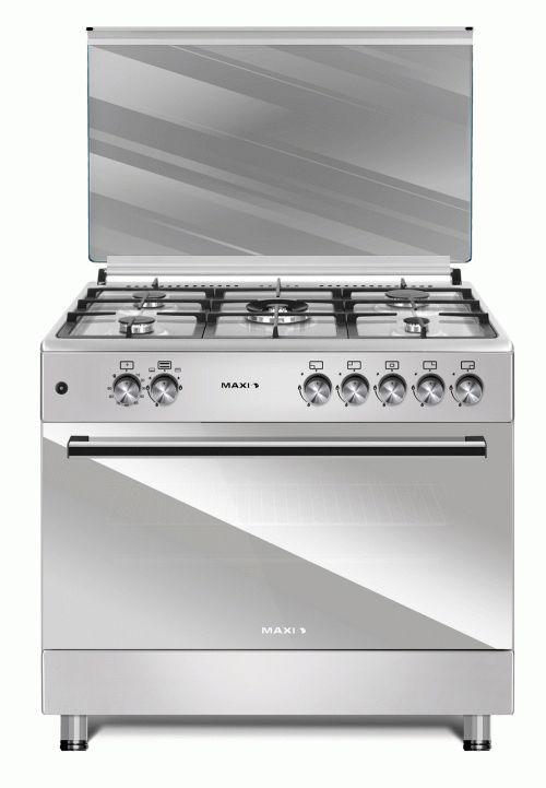 MAXI Gas Cooker Style 60*90 TR (5B) Mat INOX