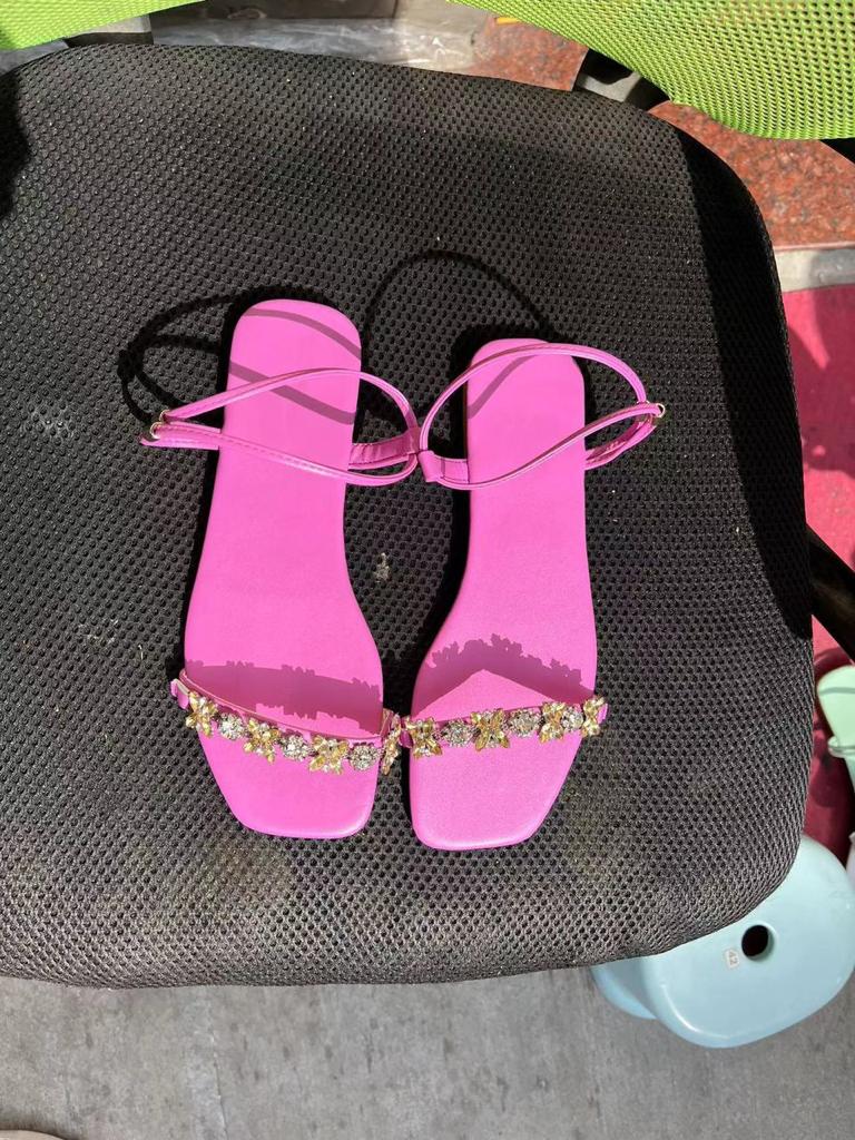 Sports Style One-word Belt Casual  Sandals
