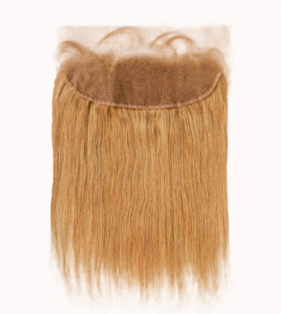 Bloomzon Virgin Dark Blonde Indian Straight Lace Frontal