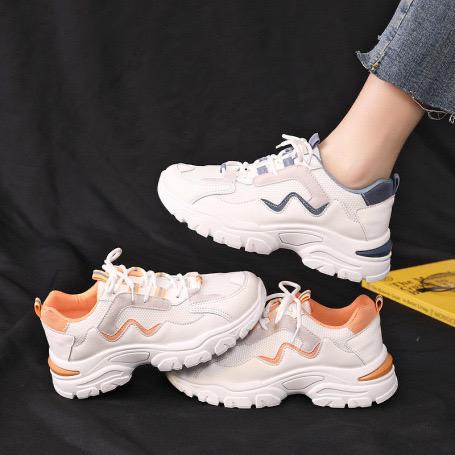 Soft Bottom Mesh Chunky Sneakers