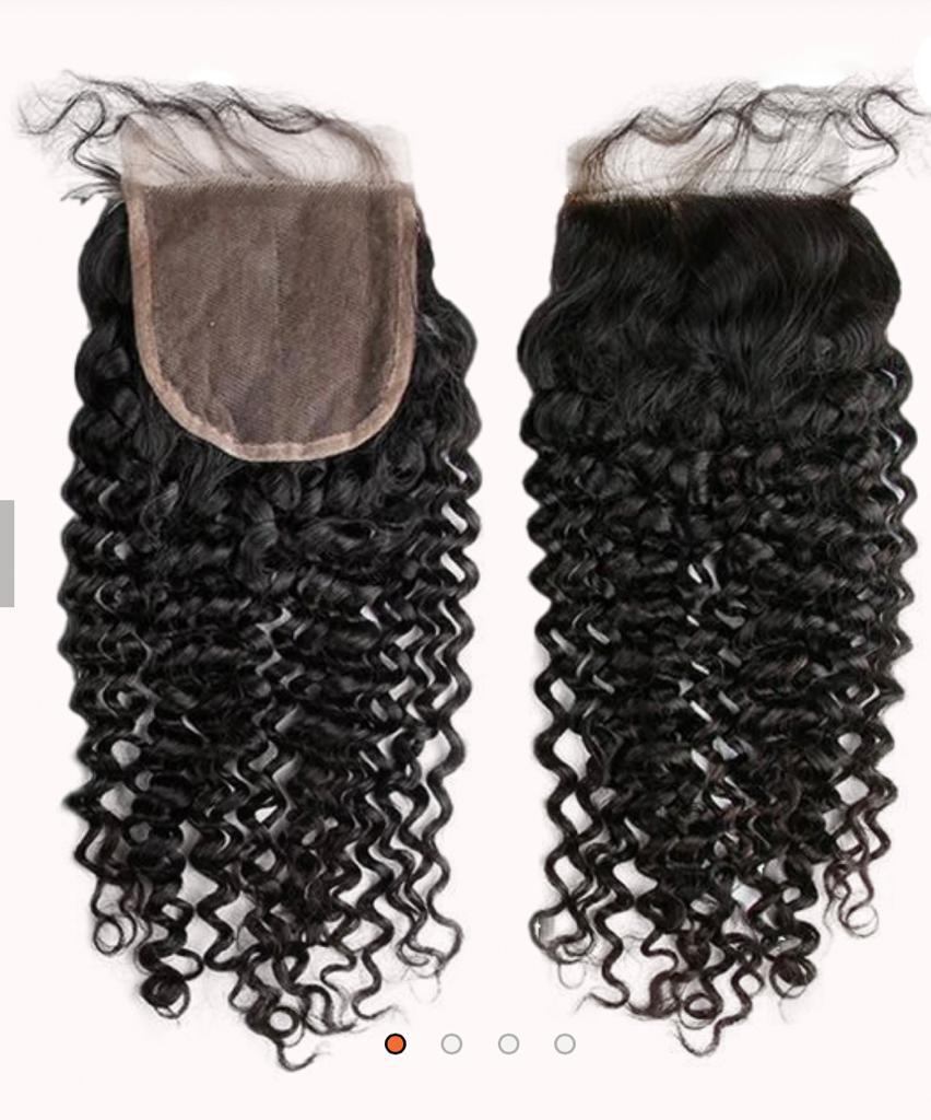 Bloomzon  1pc Deep Wave Lace Closure