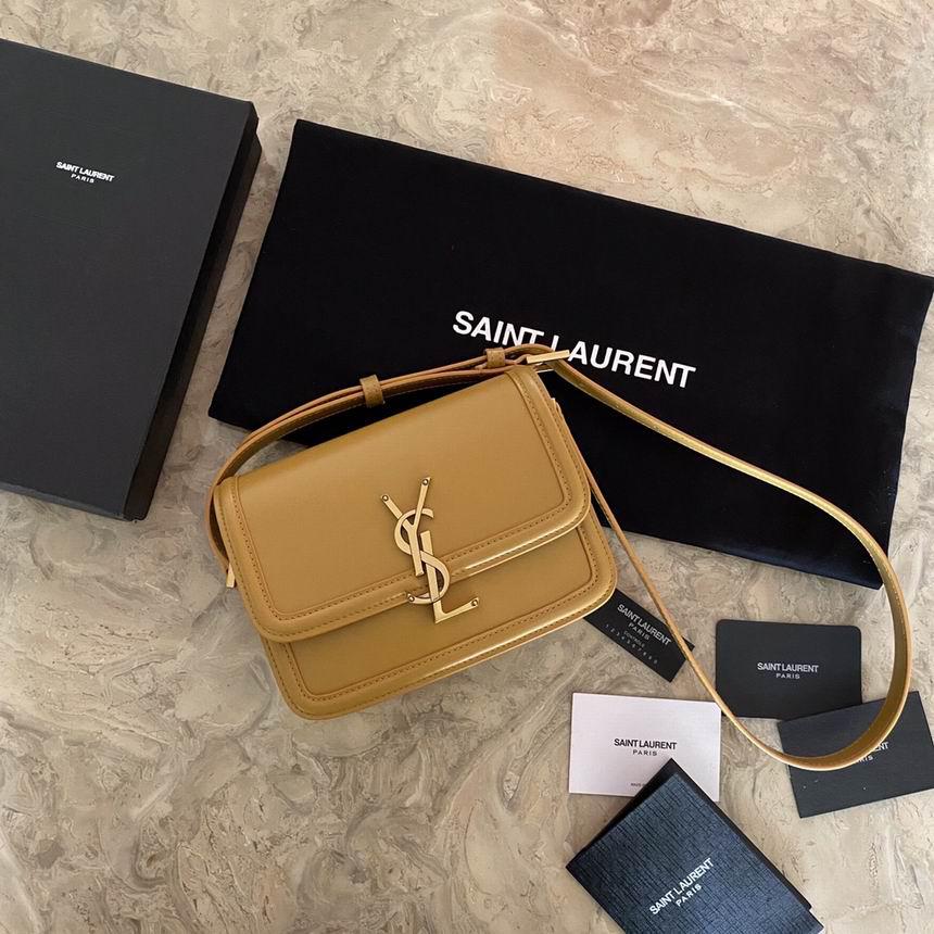 beige ysl clutch