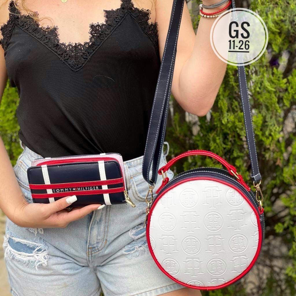 Tommy Hilfiger Quality Bag 2piece set For Ladies