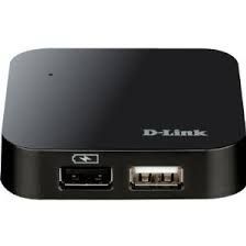 D-Link Hi-Speed USB 2.0 4-Port Powered Hub (DUB-H4)