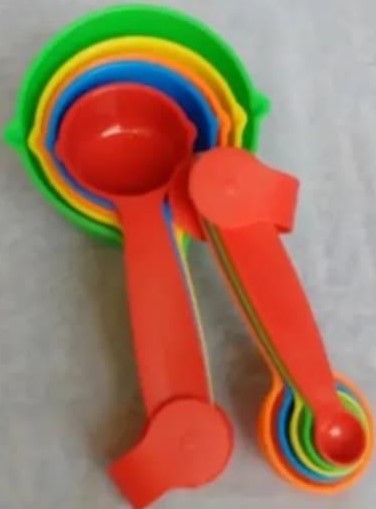 10 Pcs Plastic Measuring Spoons