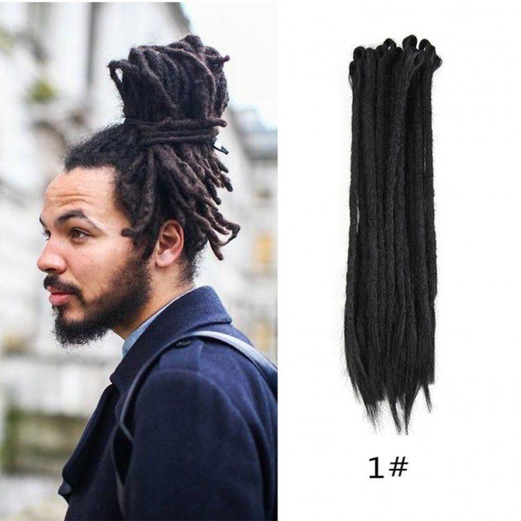Bloomzon Straight Dreadlock Extensions Crochet Synthetic Dreadlocks