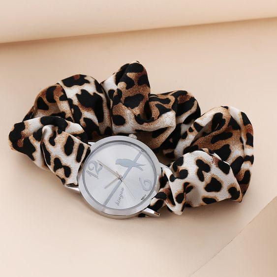 Female Personalized Simple Trend Ribbon Head Rope Simple Cartoon Quartz Watch