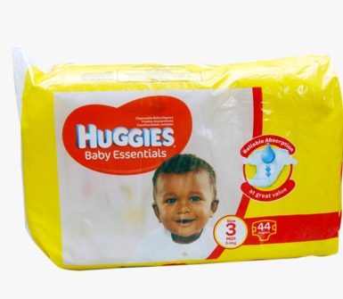 HUGGIES BABY ESSENTIALS SIZE 3 4X44