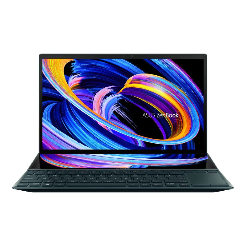 Asus ZENBOOK DUO UX482EA-HY038T 14", INTEL CORE I7-1165G7, 16GB RAM 1TB SSD - Wins 10 - Celestial Blue