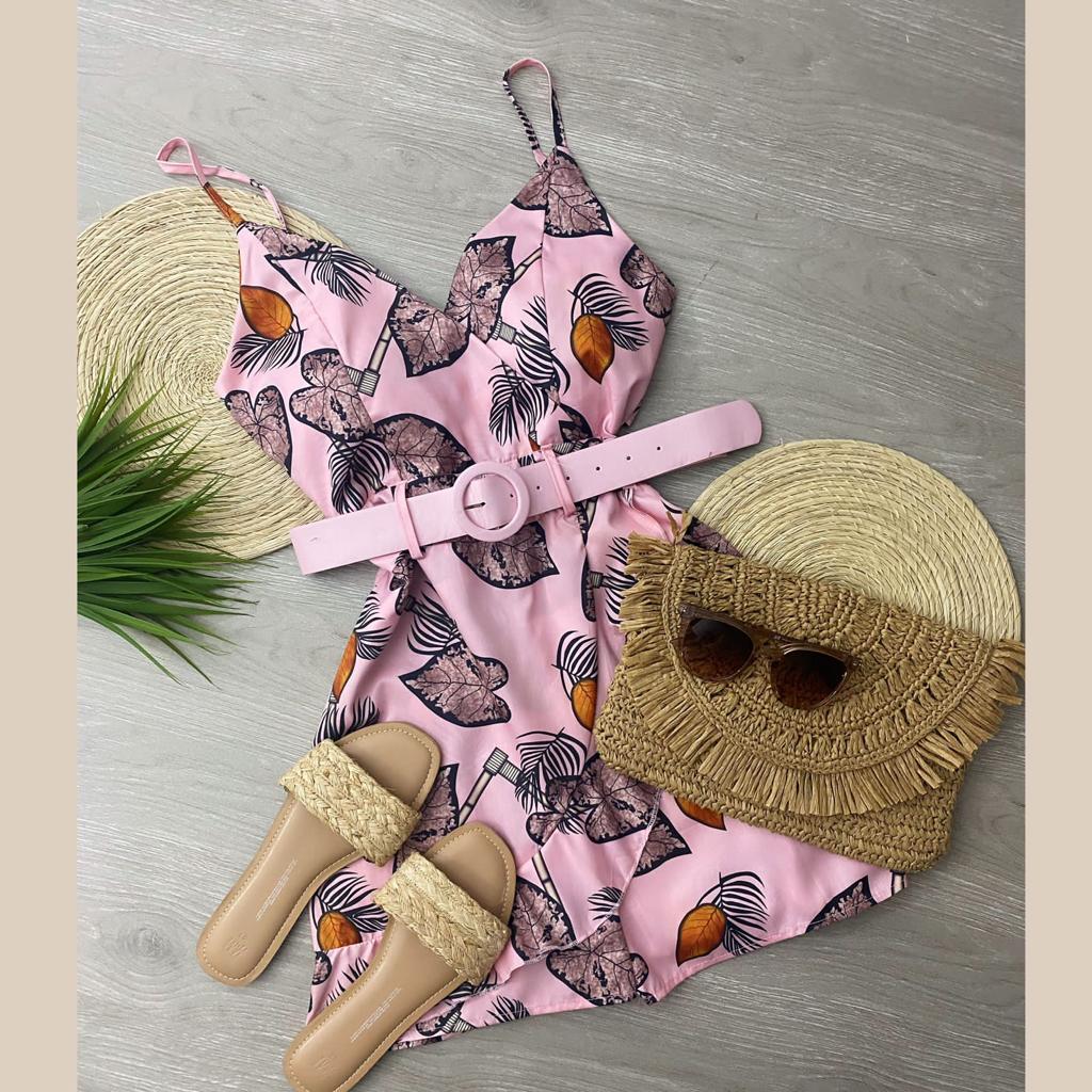 Ladies Spaghetti Armless Summer Dress