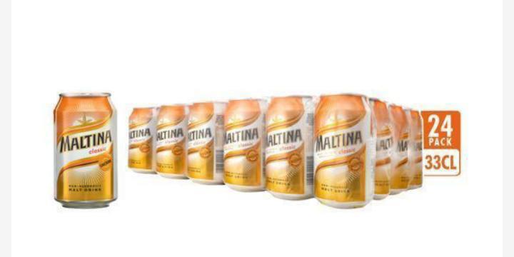 Maltina Non Alcoholic Malt Drink 33cl X 24