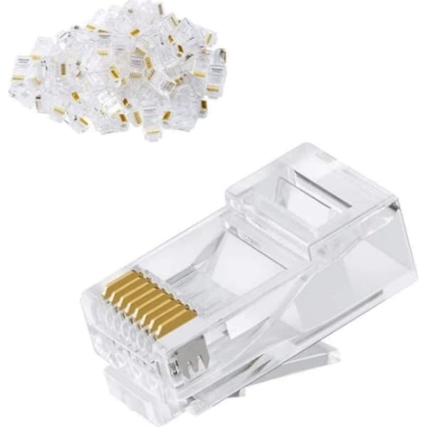 Rj-45 Cat6 Connectors - 1000 Pieces