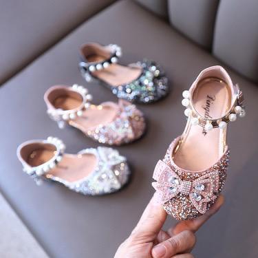 Girls Baotou Sandals Summer Korean Bow Children's Shoes
