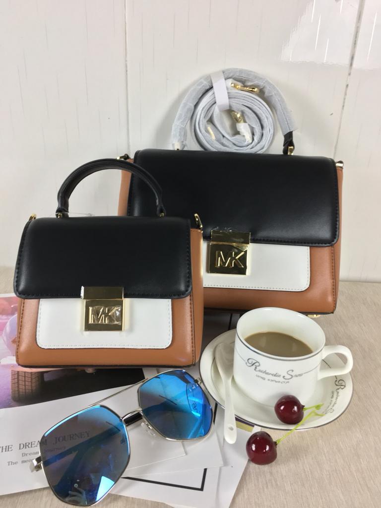 Solid color Michael kors bags 22.5-15.5-8.5cm 15.5-12.5-6.5cm 8 for girls