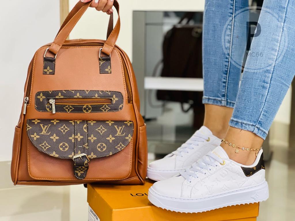 Original Louis Vuitton Bag and Sneaker