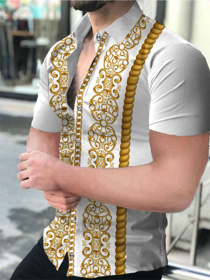 High Quality Men's Summer Short Sleeve Shirt
