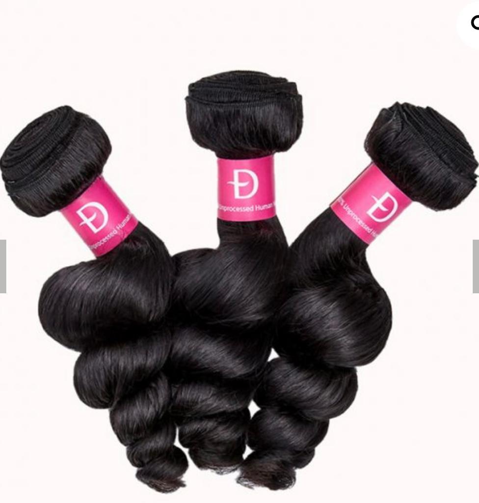 Bloomzon 100% Human Hair Loose 3 Bundles
