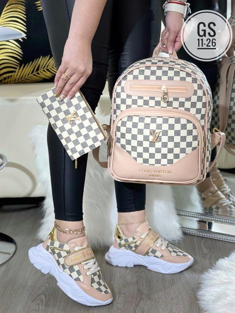 Louis vuitton matching shoes and online purse