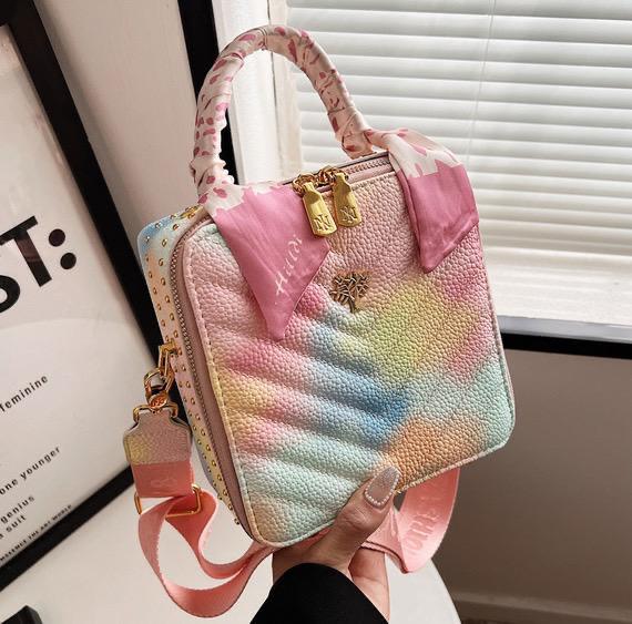 Spring And Summer Messenger Portable Box Bag