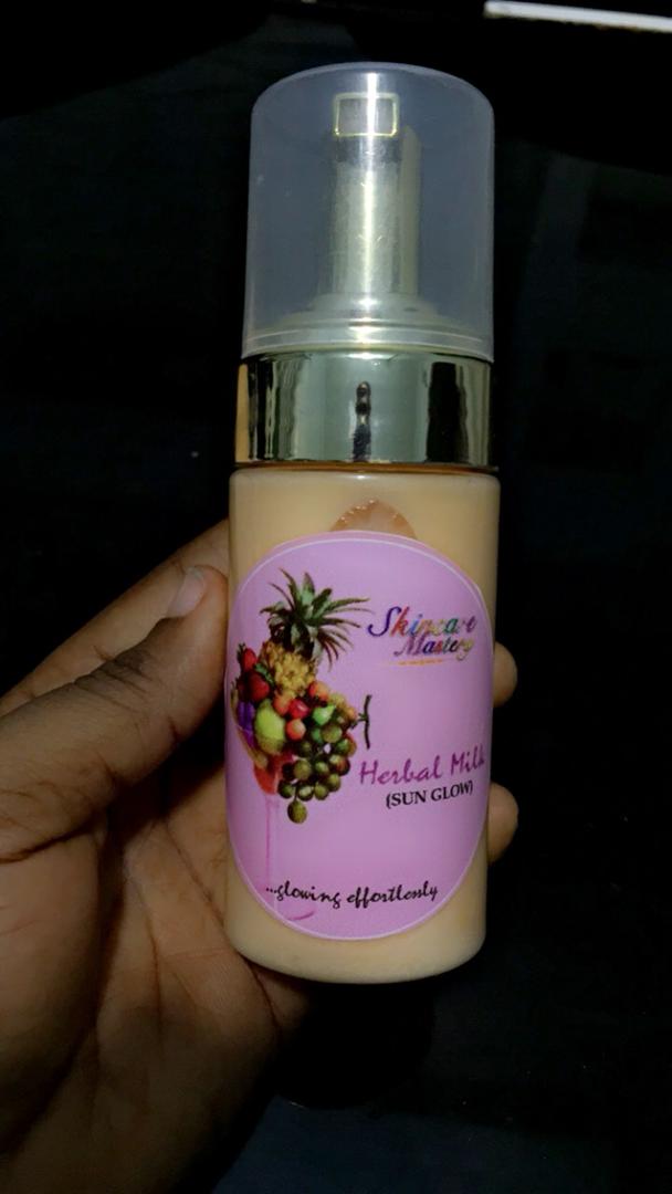 Skincare Mastery Herbal Milk(Sun glow)